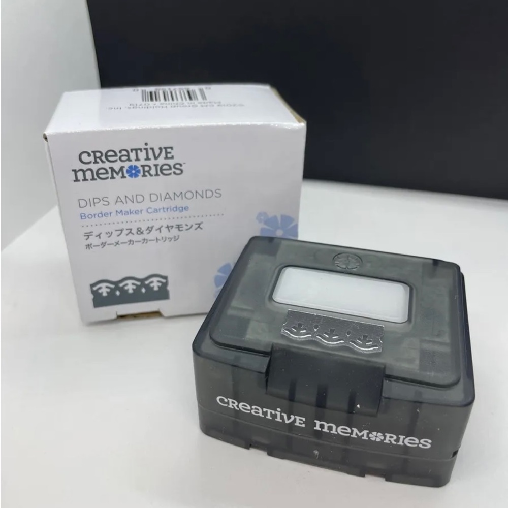 Creative Memories Dips and Diamonds Border Maker Cartridge Brand New - Picture 2 of 10